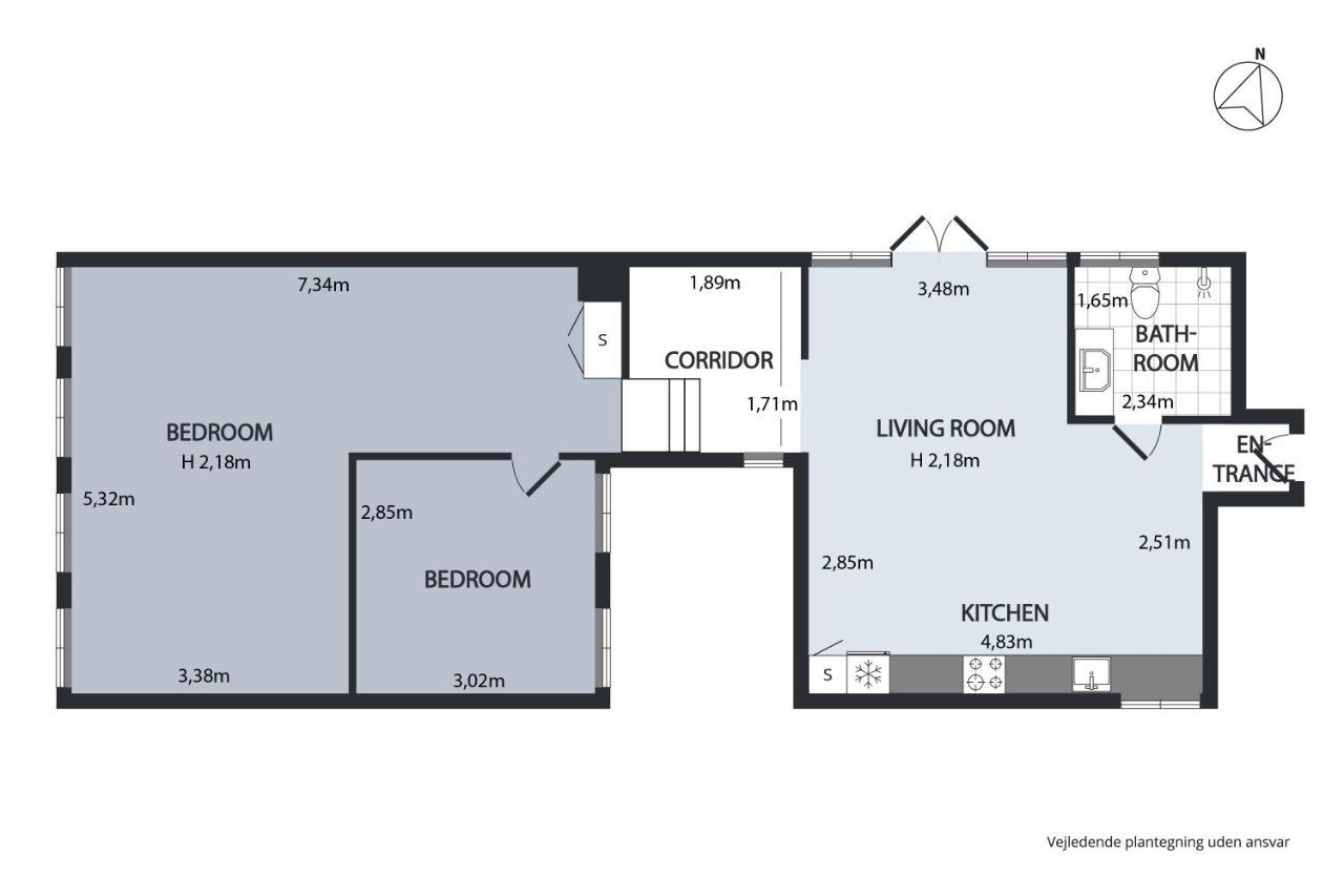 Sanders Regent - Precious One-Bedroom Apartment Near Central Square Copenhagen Luaran gambar