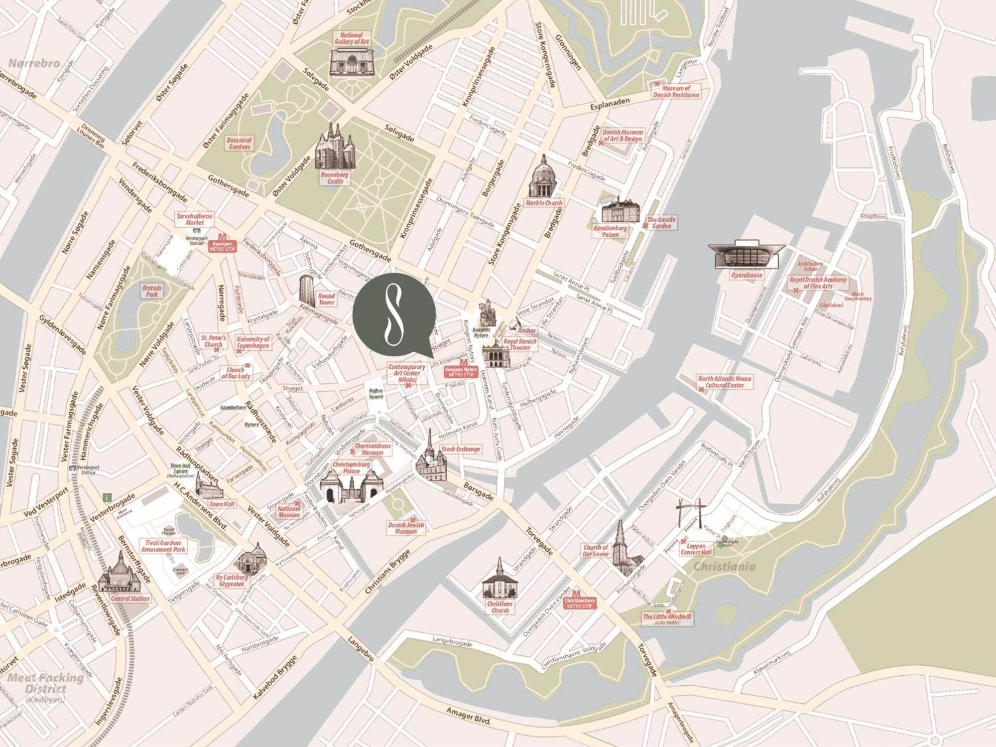 Sanders Regent - Precious One-Bedroom Apartment Near Central Square Copenhagen Luaran gambar